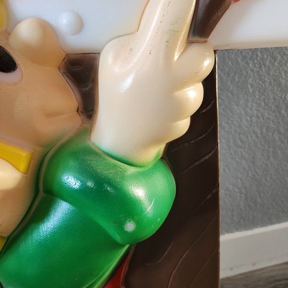 Santa's Workshop Holiday Vintage Elf Blowmold - Picture 4 of 9
